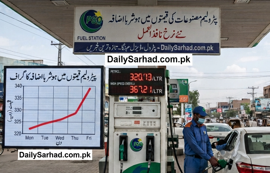 Pakistan Fuel Prices for July 22, 2026: Petrol Up by Rs. 4.93, Diesel by Rs. 7.15
